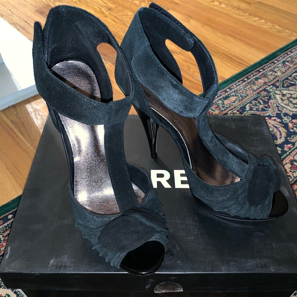 Black Strappy Shoes